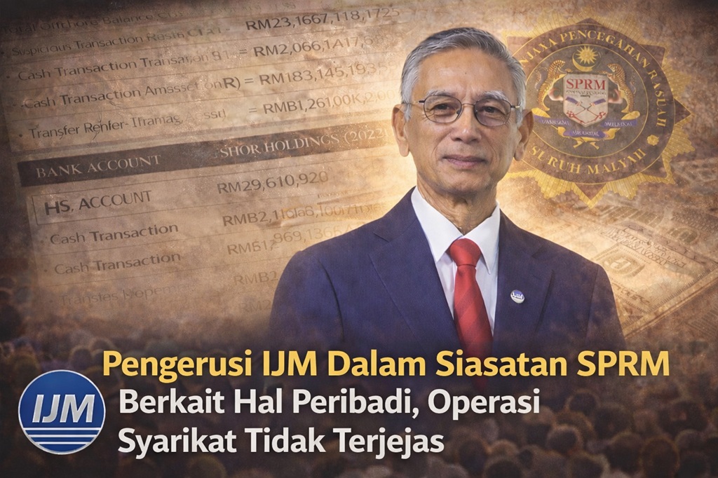 Pengerusi IJM Dalam Siasatan SPRM Berkait Hal Peribadi, Operasi Syarikat Tidak Terjejas