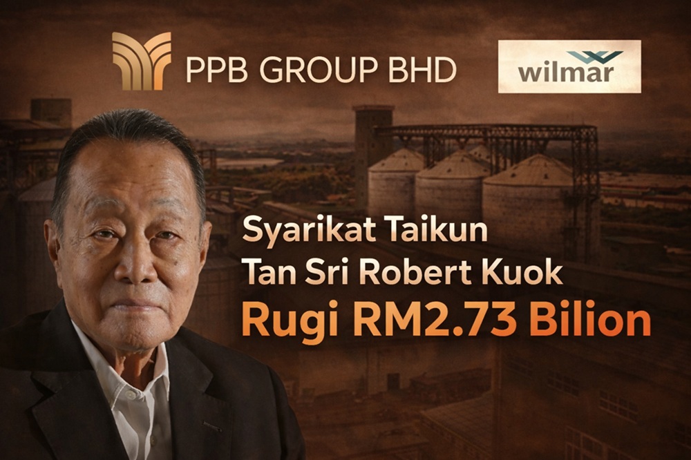 PPB  Group Bhd Syarikat Taikun Tan Sri Robert Kuok Rugi RM2.73 Bilion Akibat Rosot Nilai Pelaburan Wilmar